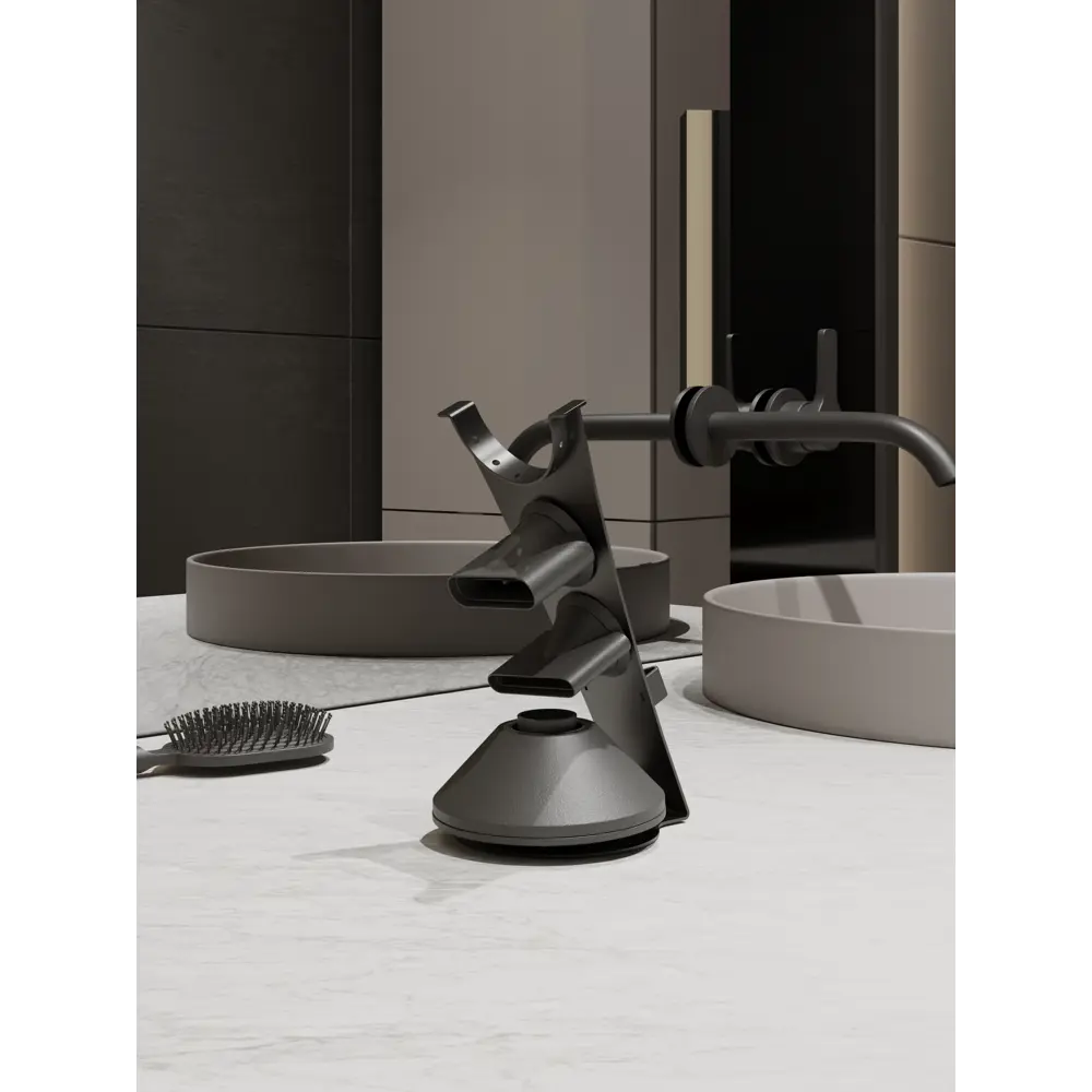 Фото 4 Подставка для фена Dyson Жираф Tempache 26x14 см, черная Фото 4 Подставка для фена Dyson Жираф Tempache 26x14 см, черная