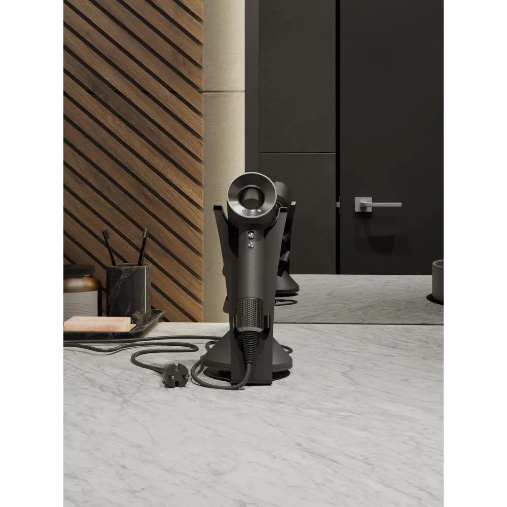 Фото 2 Подставка для фена Dyson Жираф Tempache 26x14 см, черная Фото 2 Подставка для фена Dyson Жираф Tempache 26x14 см, черная