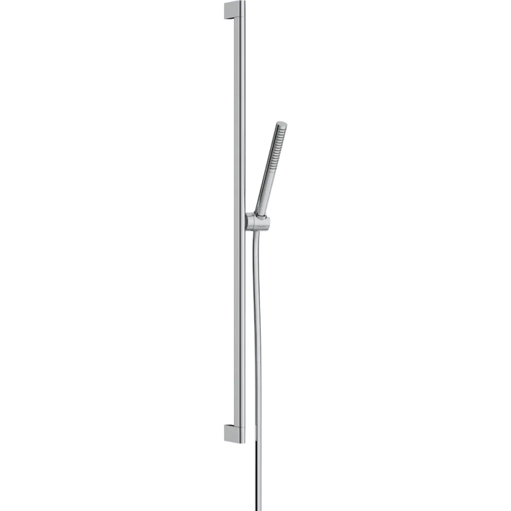 Фото Душевой гарнитур Hansgrohe Pulsify S 100 1jet EcoSmart со штангой 90 см 24382000, хром Фото Душевой гарнитур Hansgrohe Pulsify S 100 1jet EcoSmart со штангой 90 см 24382000, хром