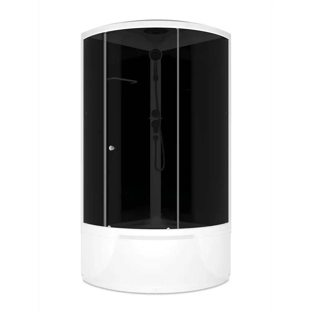 Фото Душевая кабина Domani-Spa Simple 99 DS01Sm99HBT00-V1.2.MP.P, high 90x90x218 см высокий поддон, тонированное стекло Фото Душевая кабина Domani-Spa Simple 99 DS01Sm99HBT00-V1.2.MP.P, high 90x90x218 см высокий поддон, тонированное стекло
