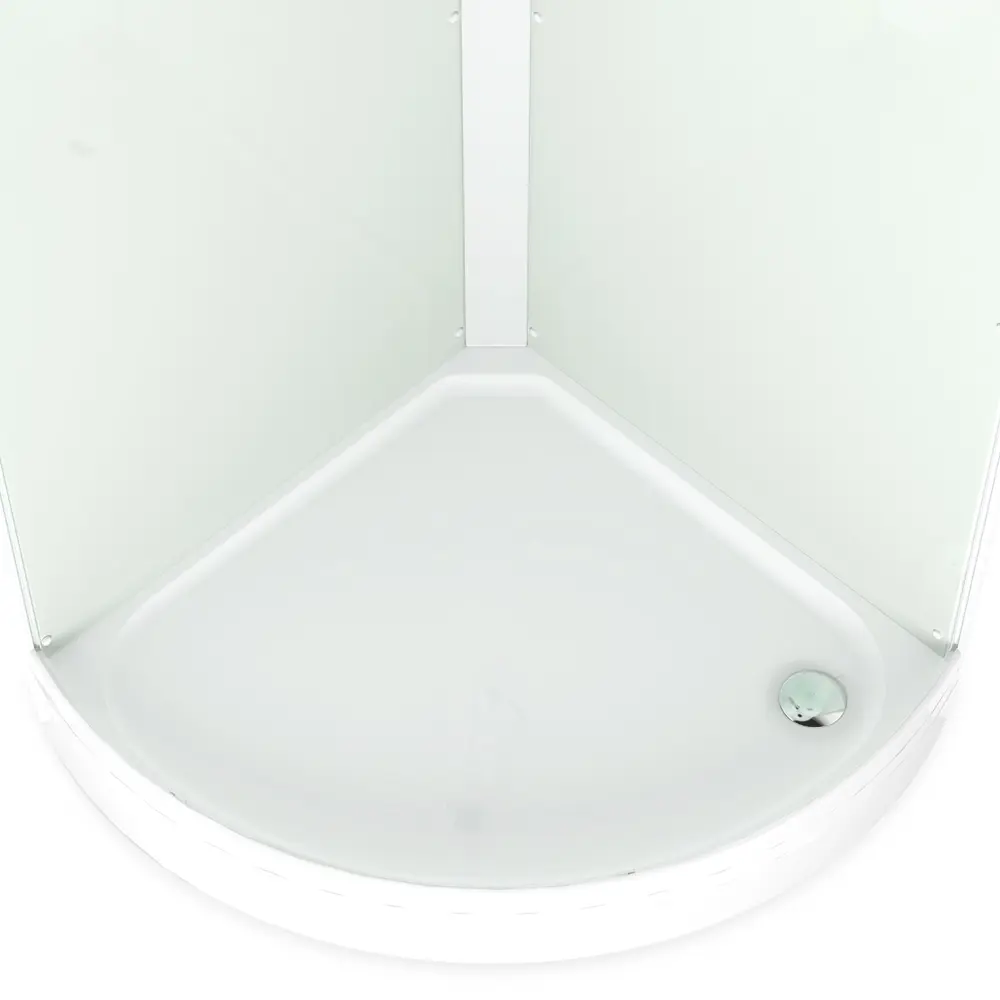 Фото 3 Душевая кабина Domani-Spa Simple 110 100x100x218 см низкий поддон сатин-матированное стекло Фото 3 Душевая кабина Domani-Spa Simple 110 100x100x218 см низкий поддон сатин-матированное стекло