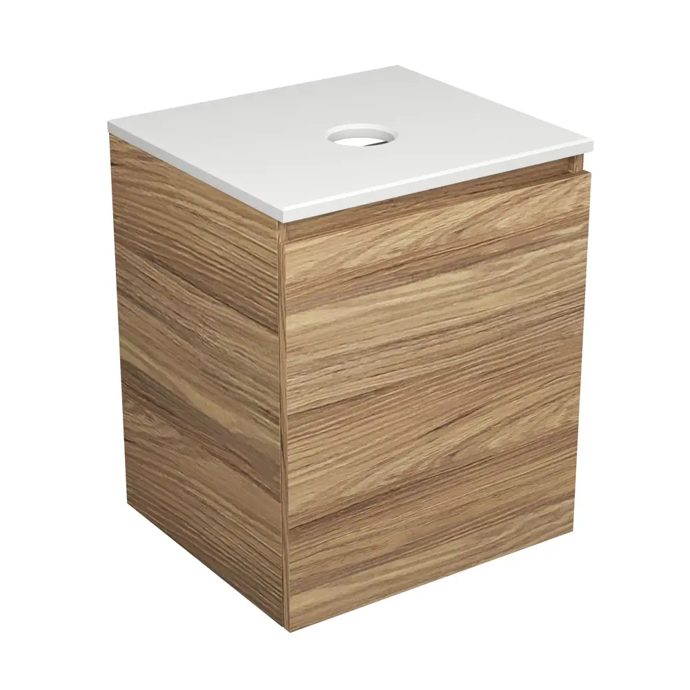 Фото 3 Тумба Bau Dream Blackwood 50 с дверцей SD3050, раковина BAU Dream круглая D41, смеситель для раковины высокий Hotel Black, черный Фото 3 Тумба Bau Dream Blackwood 50 с дверцей SD3050, раковина BAU Dream круглая D41, смеситель для раковины высокий Hotel Black, черный