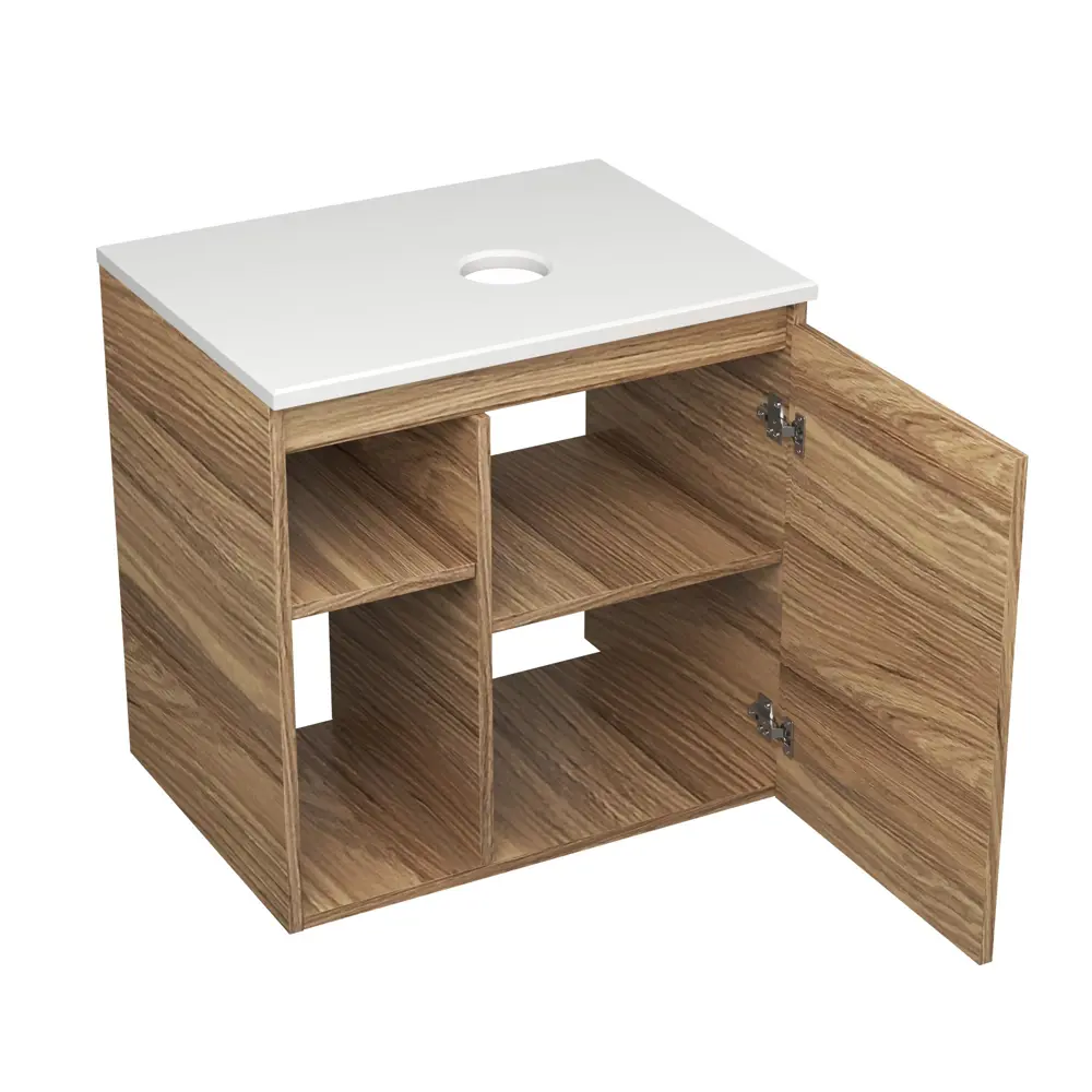 Фото 3 Тумба Bauedge Bau Dream Blackwood 60 правая раковина Spectrum mini 47x24 выпуск клик клак белый Фото 3 Тумба Bauedge Bau Dream Blackwood 60 правая раковина Spectrum mini 47x24 выпуск клик клак белый