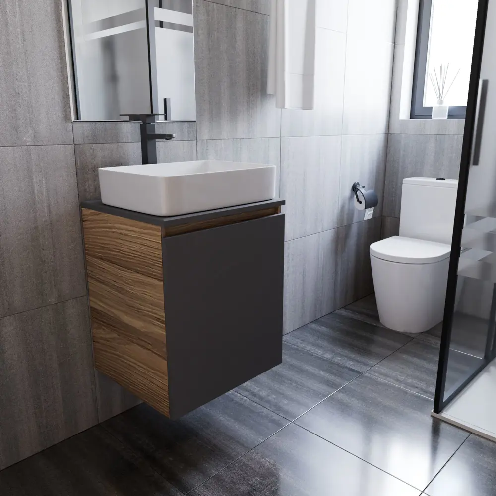 Фото 2 Тумба Bauedge Bau Dream Blackwood 50 графит раковина BAU Hotel 48x37 смеситель для раковины высокий Hotel Black черный Фото 2 Тумба Bauedge Bau Dream Blackwood 50 графит раковина BAU Hotel 48x37 смеситель для раковины высокий Hotel Black черный