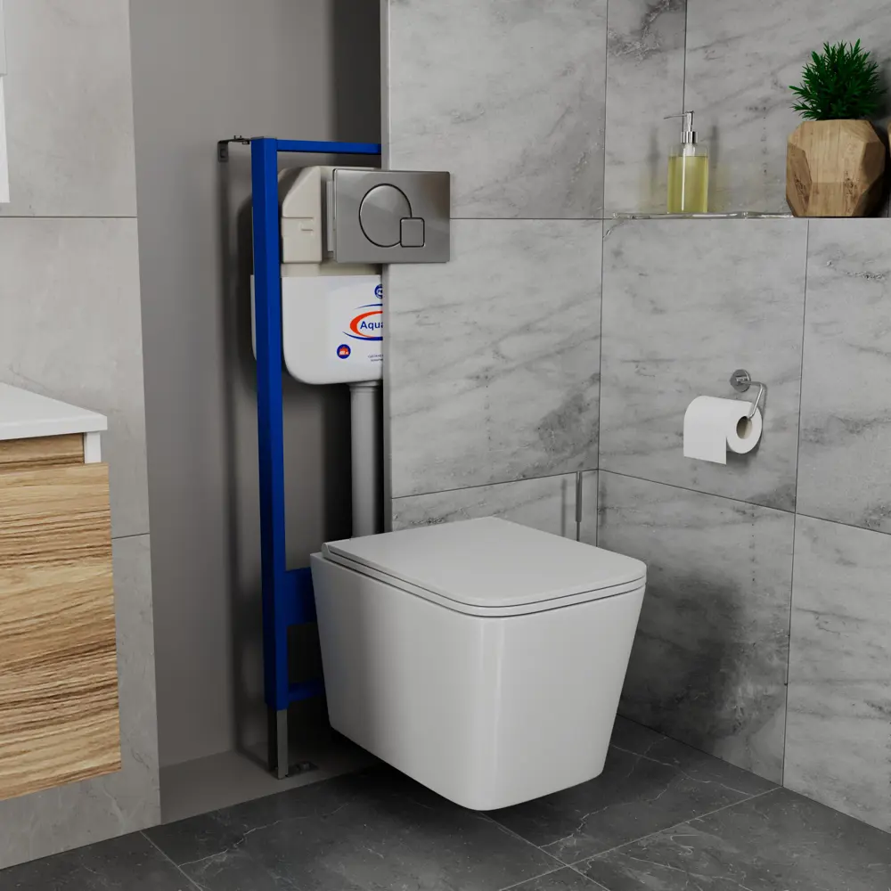 Фото 2 Комплект инсталляции Bauedge Bau Aquanika 10.702.450.00.00-BS0001-HQ2-01.02.10, унитаз безоб. Bau Stil торнадо обрат. потока Hurricane-2, сид. клавиша Фото 2 Комплект инсталляции Bauedge Bau Aquanika 10.702.450.00.00-BS0001-HQ2-01.02.10, унитаз безоб. Bau Stil торнадо обрат. потока Hurricane-2, сид. клавиша
