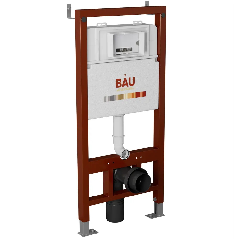 Фото 3 Комплект BAU 6 в 1: инсталляция BAU PRO унитаз подвесной безободковый Bau Dream PRO быстросъемное сиденье дюропласт микролифт, клавиша Omega хром Фото 3 Комплект BAU 6 в 1: инсталляция BAU PRO унитаз подвесной безободковый Bau Dream PRO быстросъемное сиденье дюропласт микролифт, клавиша Omega хром
