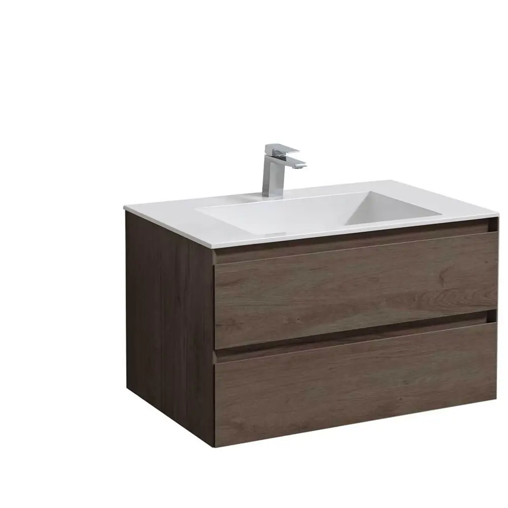 Фото Тумба с раковиной Vincea Luka 800 R.Oak White VMC-2L800RO VCB-13800W Фото Тумба с раковиной Vincea Luka 800 R.Oak White VMC-2L800RO VCB-13800W