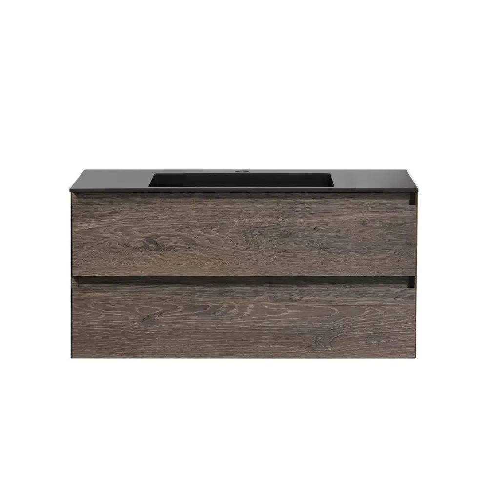 Фото Тумба с раковиной Vincea Luka 100 R.Oak Black VMC-2L100RO VCB-13100B 100 Фото Тумба с раковиной Vincea Luka 100 R.Oak Black VMC-2L100RO VCB-13100B 100