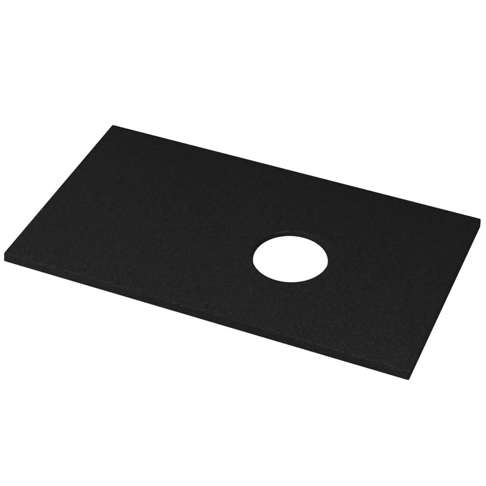 Фото 4 Раковина накладная Bauedge spectrum BF1342 55.9см цвет темно-серый