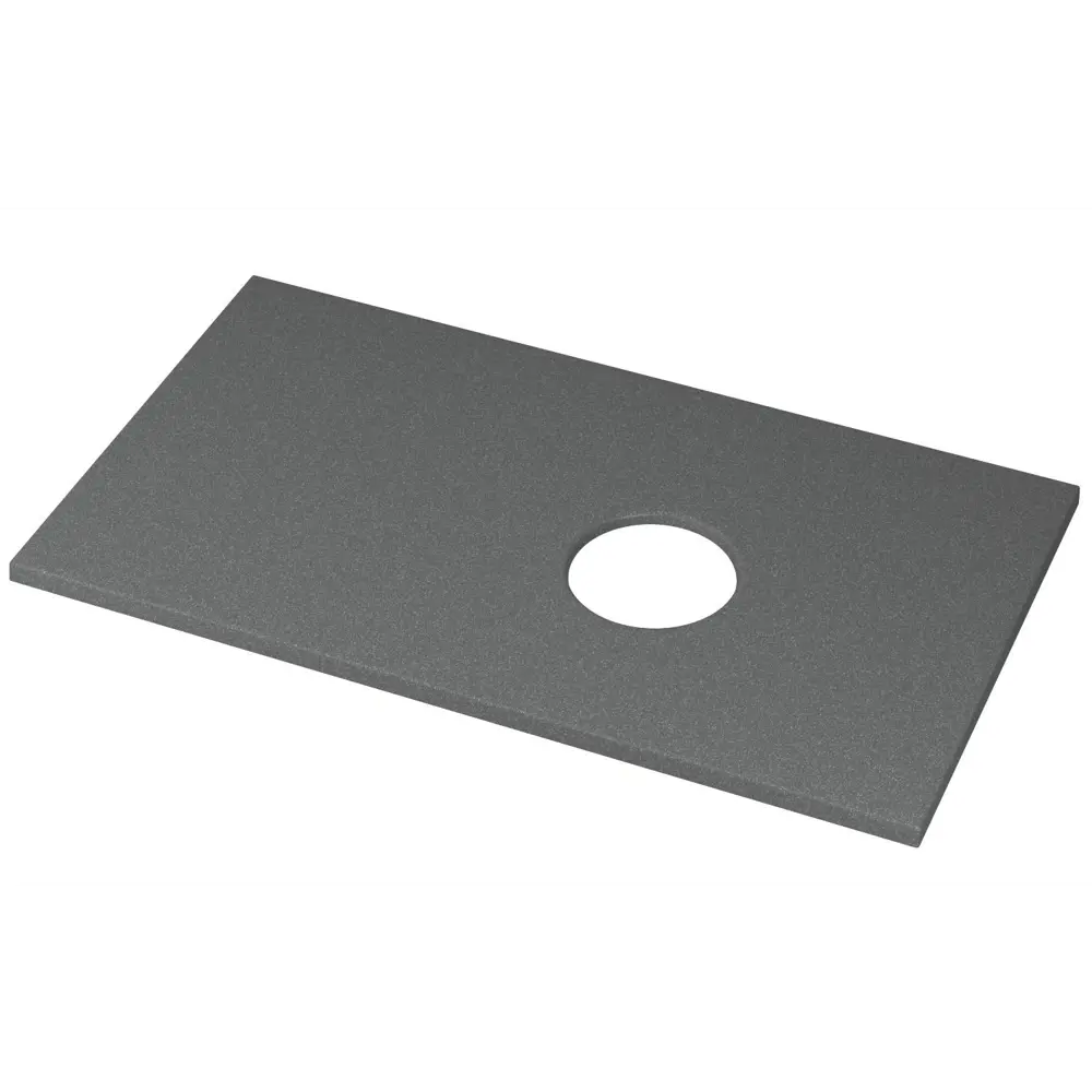 Фото 4 Раковина накладная Bauedge spectrum BF1488 55.9см цвет темно-серый