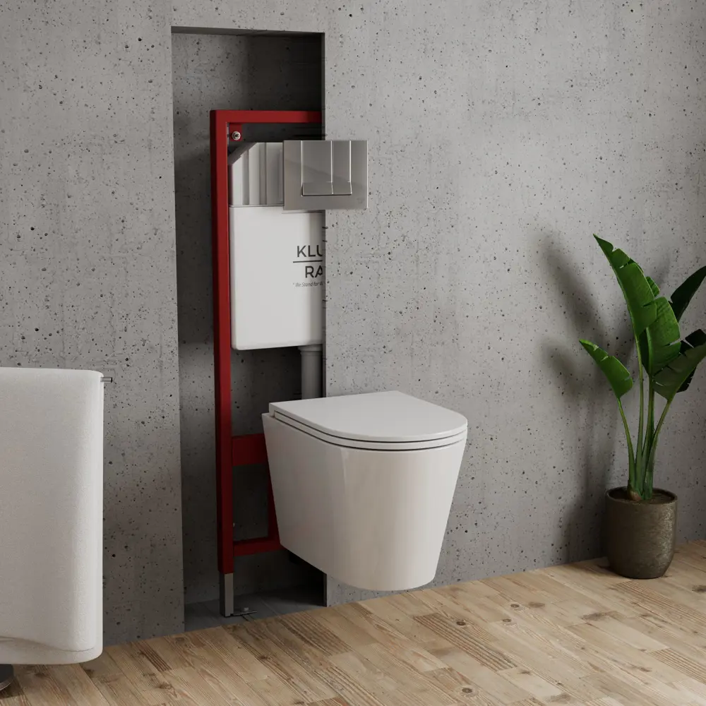 Фото 3 Комплект KLUDI 6 в 1: инсталляция KLUDI Rak80000-RAK80010-BK0001-HQ2 с клавишей хром безободковый торнадо Bau Nimb Hurricane-2 быстросъемное сиденье Фото 3 Комплект KLUDI 6 в 1: инсталляция KLUDI Rak80000-RAK80010-BK0001-HQ2 с клавишей хром безободковый торнадо Bau Nimb Hurricane-2 быстросъемное сиденье