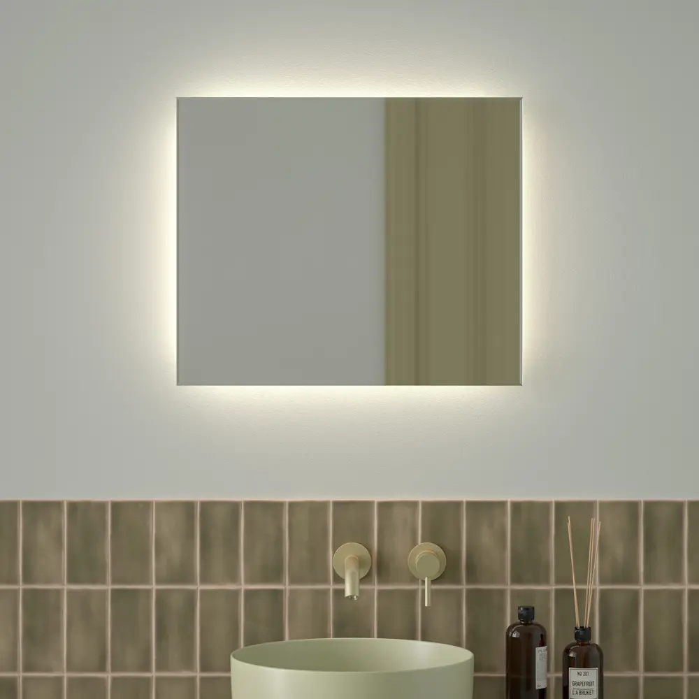 Фото 4 Зеркало для ванной Defesto Glow DF 2503 с подсветкой 50x60см Фото 4 Зеркало для ванной Defesto Glow DF 2503 с подсветкой 50x60см