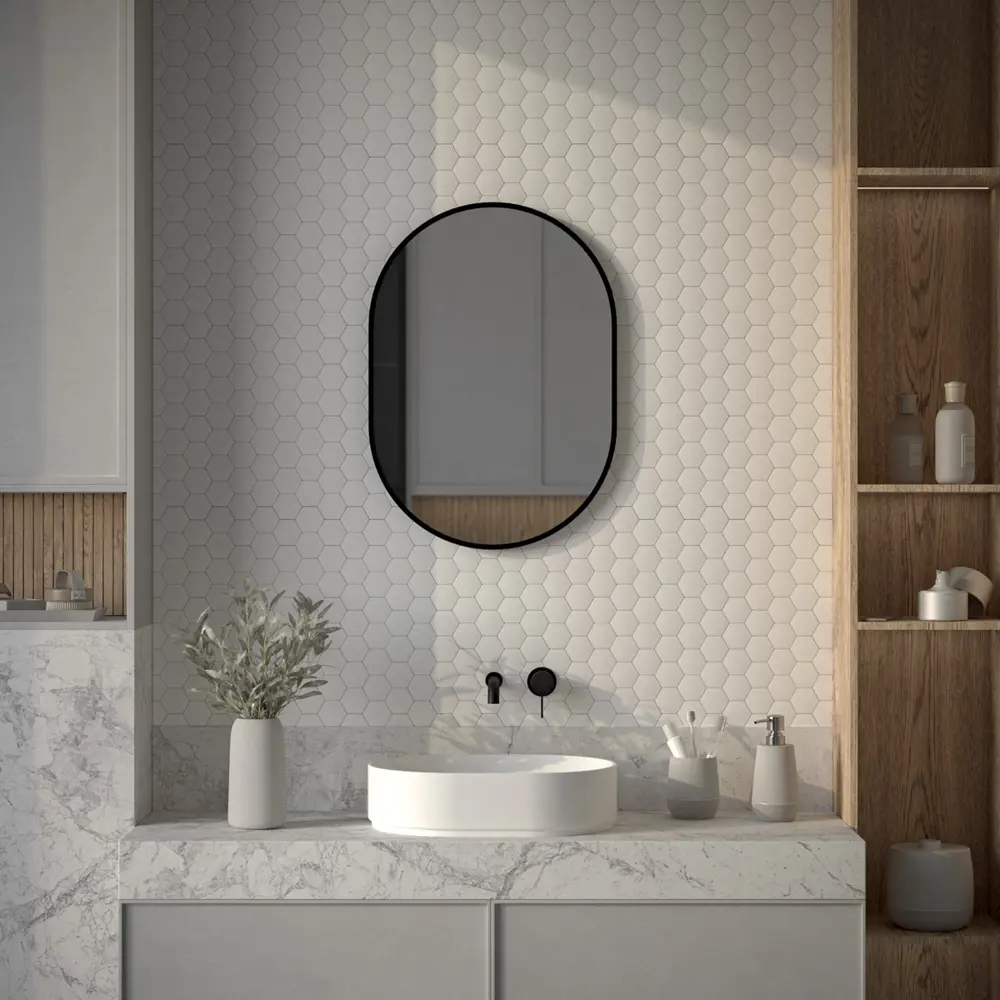 Фото 2 Зеркало для ванной Defesto Aura DF 2933 с подсветкой 50x70см Фото 2 Зеркало для ванной Defesto Aura DF 2933 с подсветкой 50x70см