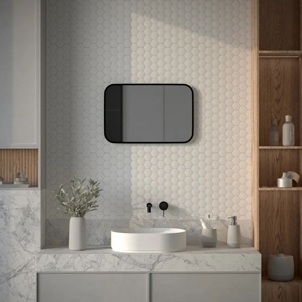 Фото 4 Зеркало для ванной Defesto Aura DF 2962 с подсветкой 40x60см Фото 4 Зеркало для ванной Defesto Aura DF 2962 с подсветкой 40x60см