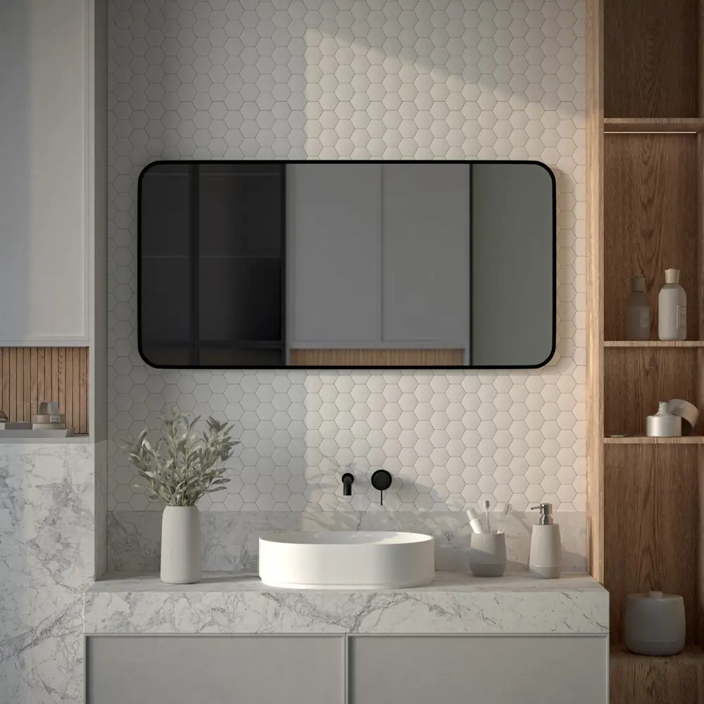 Фото 4 Зеркало для ванной Defesto Aura DF 2968 с подсветкой 60x120см Фото 4 Зеркало для ванной Defesto Aura DF 2968 с подсветкой 60x120см