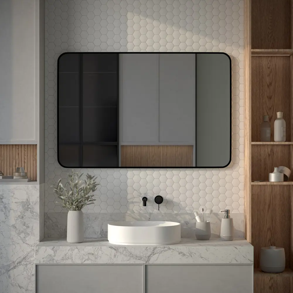 Фото 4 Зеркало для ванной Defesto Aura DF 2970 с подсветкой 80x120см Фото 4 Зеркало для ванной Defesto Aura DF 2970 с подсветкой 80x120см