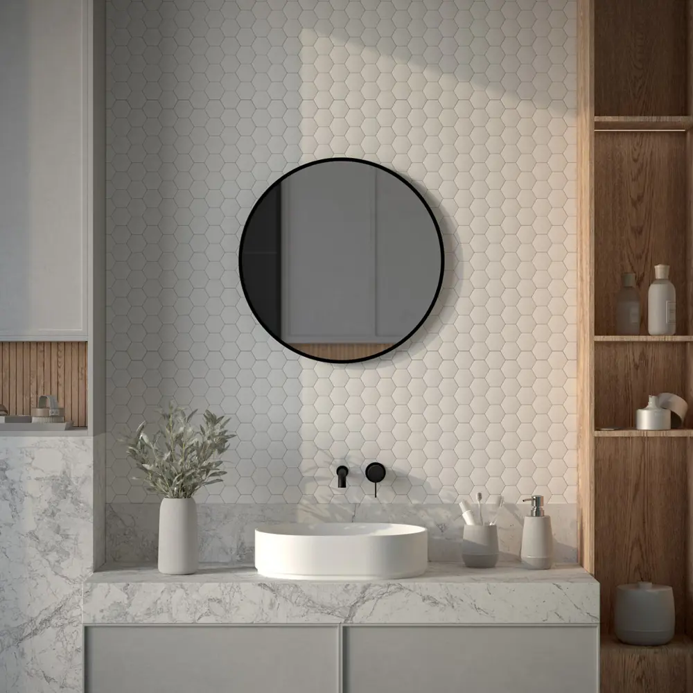 Фото 2 Зеркало для ванной Defesto Aura DF 2993 с подсветкой 60x60см Фото 2 Зеркало для ванной Defesto Aura DF 2993 с подсветкой 60x60см