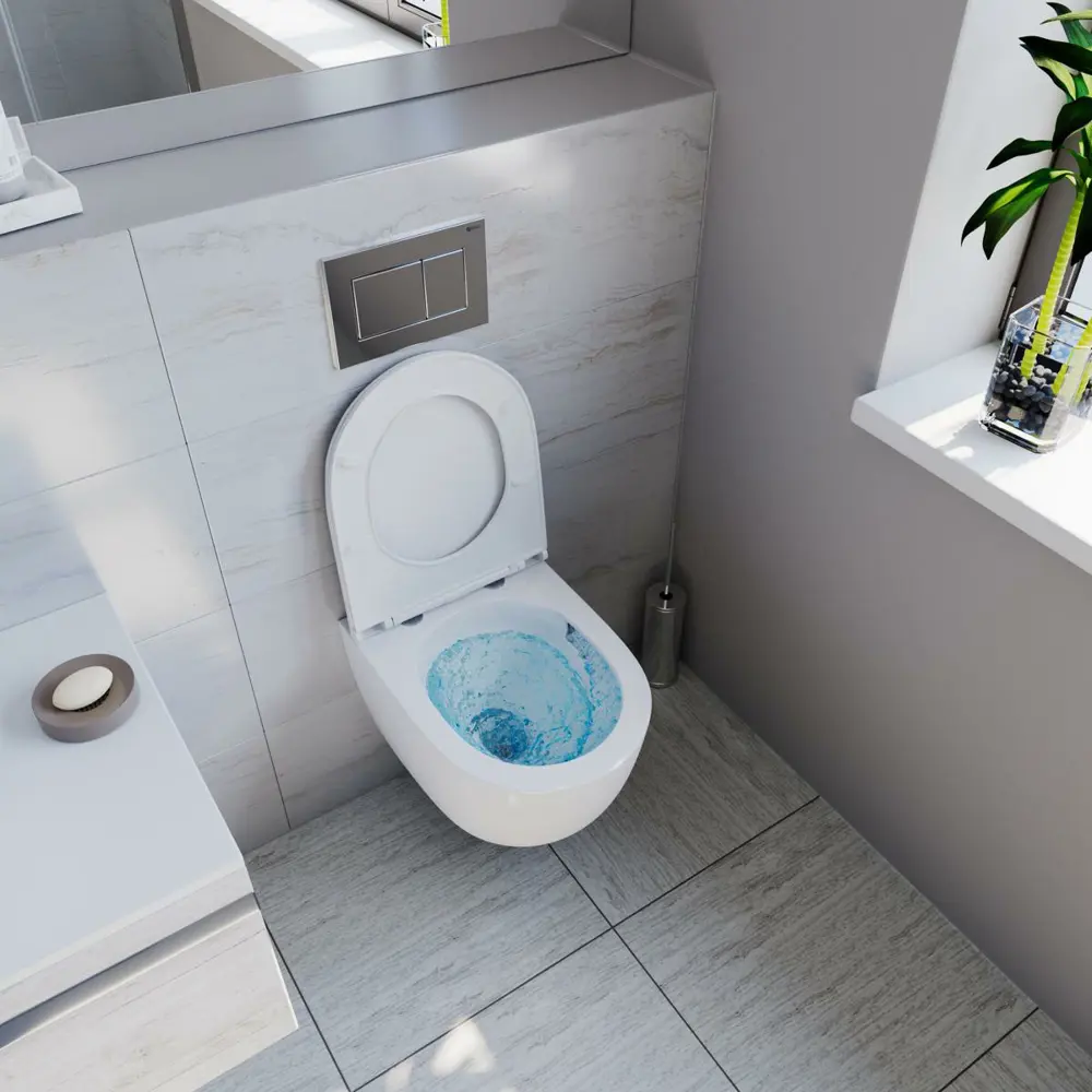 Фото 8 Комплект инсталляция и унитаз POINT Афина PN41041 PN48342BB цвет кнопки Красный цвет чаши белый Фото 8 Комплект инсталляция и унитаз POINT Афина PN41041 PN48342BB цвет кнопки Красный цвет чаши белый