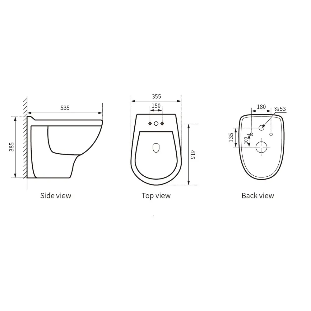 Фото 5 Комплект BAUEDGE 6 в 1 Q111300-BN0111-Q00005: инсталляция PRO, унитаз безободковый Novo, сиденье микролифт, кнопка смыва Dream, черная матовая Фото 5 Комплект BAUEDGE 6 в 1 Q111300-BN0111-Q00005: инсталляция PRO, унитаз безободковый Novo, сиденье микролифт, кнопка смыва Dream, черная матовая