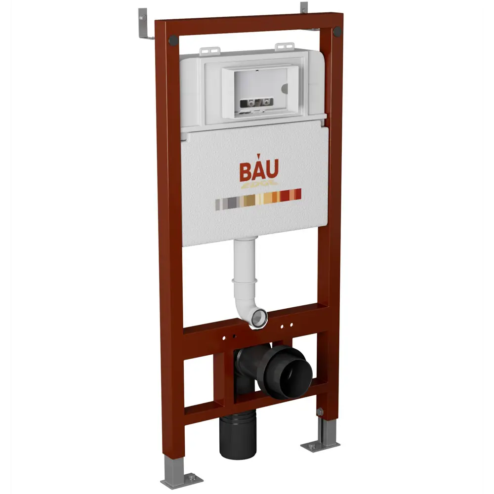 Фото 3 Комплект BAUEDGE 6 в 1 Q111300-BN0111-Q00006: инсталляция PRO, унитаз безободковый Novo, сиденье микролифт, кнопка смыва Hotel, белый глянец Фото 3 Комплект BAUEDGE 6 в 1 Q111300-BN0111-Q00006: инсталляция PRO, унитаз безободковый Novo, сиденье микролифт, кнопка смыва Hotel, белый глянец