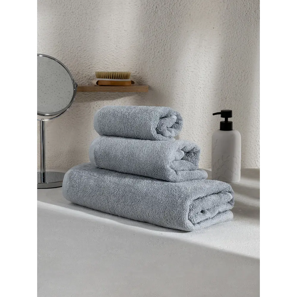 Фото 3 Полотенце Denastia Soft collection для ванной 70x140 см голубой Фото 3 Полотенце Denastia Soft collection для ванной 70x140 см голубой