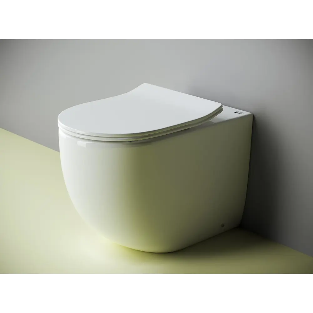 Фото 3 Приставной унитаз CERAMICANOVA Metropol Rimless CN4004 безободковый с микролифтом Фото 3 Приставной унитаз CERAMICANOVA Metropol Rimless CN4004 безободковый с микролифтом