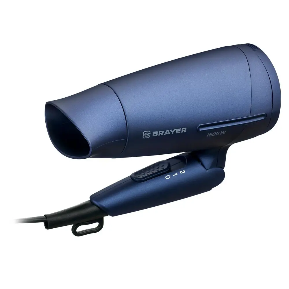 Фото 4 Фен Brayer BR3020BL 1600 Вт цвет синий Фото 4 Фен Brayer BR3020BL 1600 Вт цвет синий