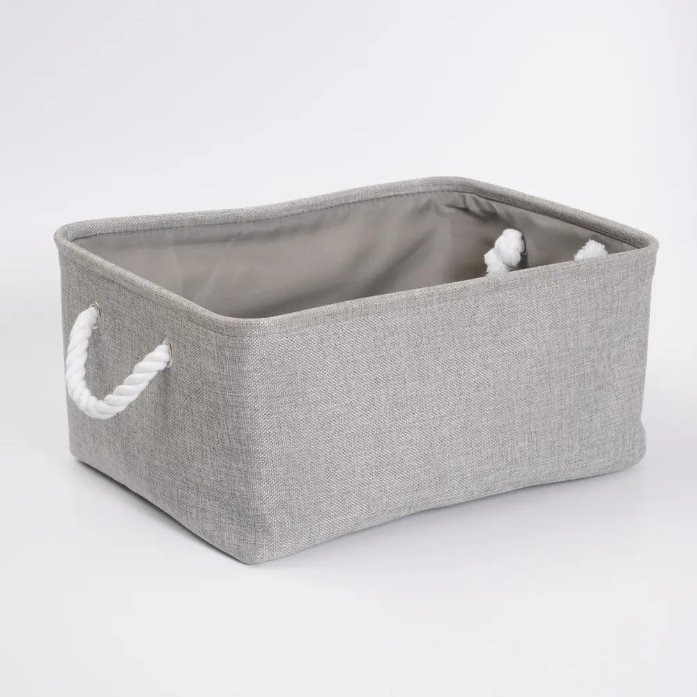 Фото Корзина WasserKRAFT Wiese WB-840-L 41x31x20 см цвет серый