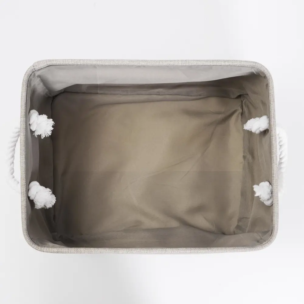 Фото 4 Корзина WasserKRAFT Wiese WB-840-L 41x31x20 см цвет серый