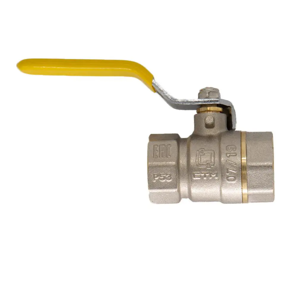 Фото Кран шаровый для газа СТМ Газ 3/4" гайка-гайка рычаг Фото Кран шаровый для газа СТМ Газ 3/4" гайка-гайка рычаг