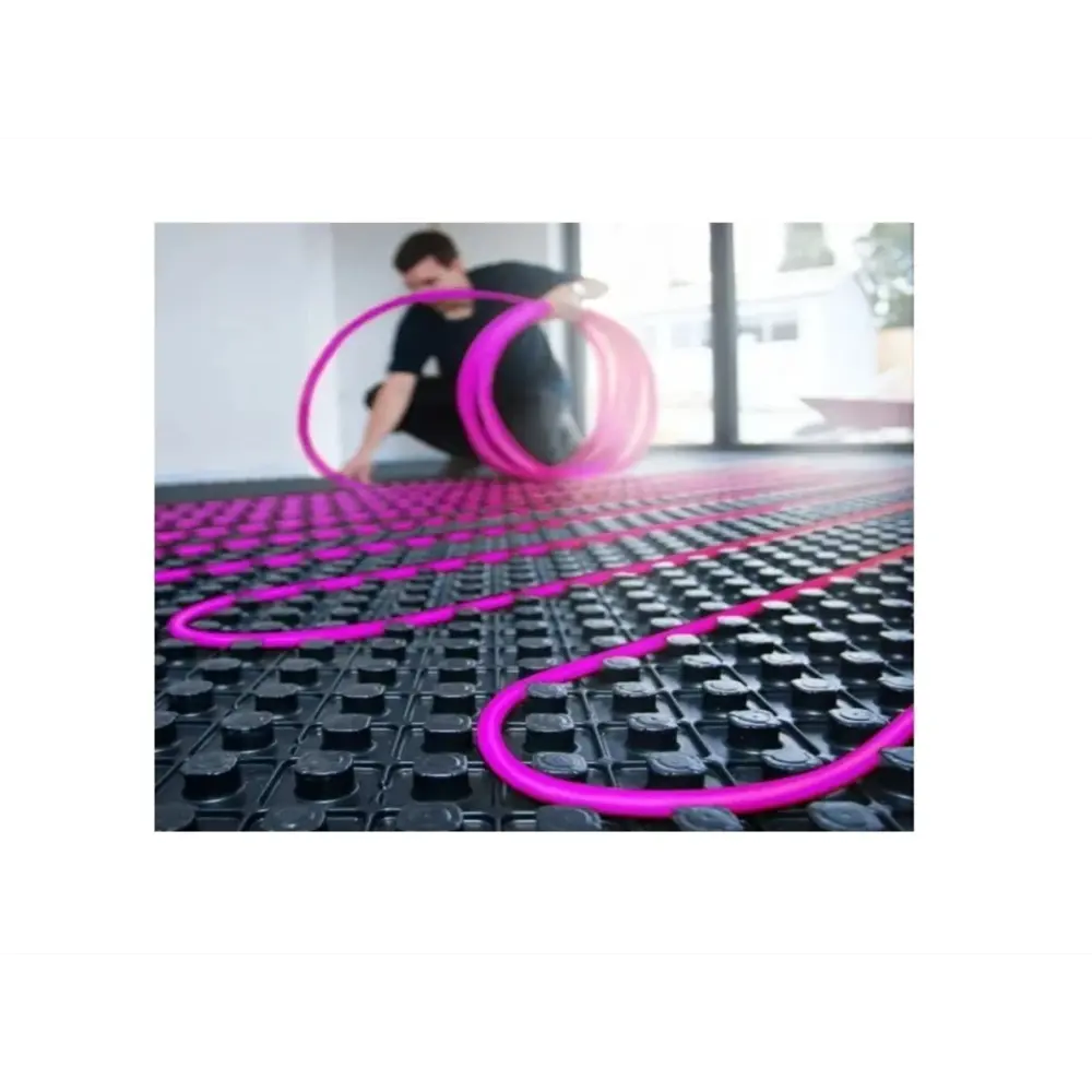 Фото 3 Труба из сшитого полиэтилена для системы тёплого пола Lerdepo PE-Xb EVOH 20x2.0 мм PN12 бухта 200 м цвет фиолетовый Фото 3 Труба из сшитого полиэтилена для системы тёплого пола Lerdepo PE-Xb EVOH 20x2.0 мм PN12 бухта 200 м цвет фиолетовый