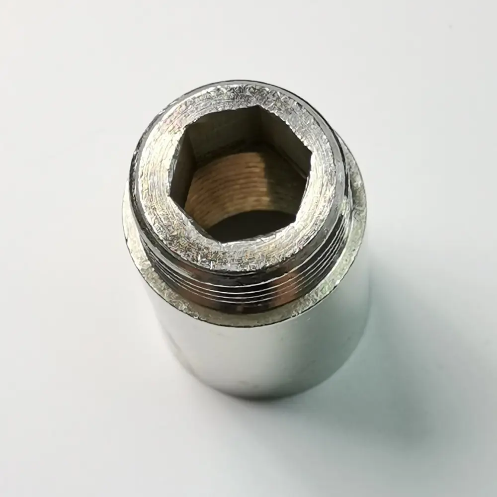 Фото Удлинитель Профитт 1/2"x1/2" ВР-НР латунь 1648628 Фото Удлинитель Профитт 1/2"x1/2" ВР-НР латунь 1648628