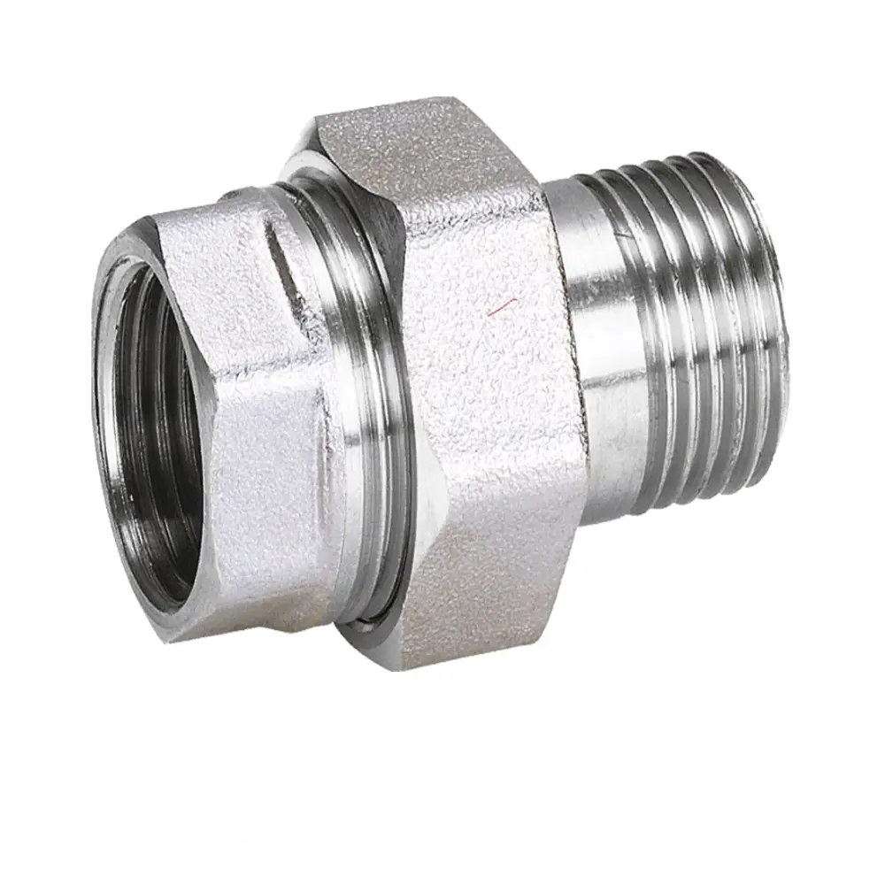 Фото Американка прямая Aqualink 1"x1" ВР-НР латунь 02588 Фото Американка прямая Aqualink 1"x1" ВР-НР латунь 02588