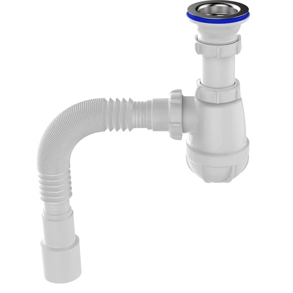 Фото 2 Сифон для раковины Aquant B0115-30-MR 1 1/2"х40 мм Фото 2 Сифон для раковины Aquant B0115-30-MR 1 1/2"х40 мм