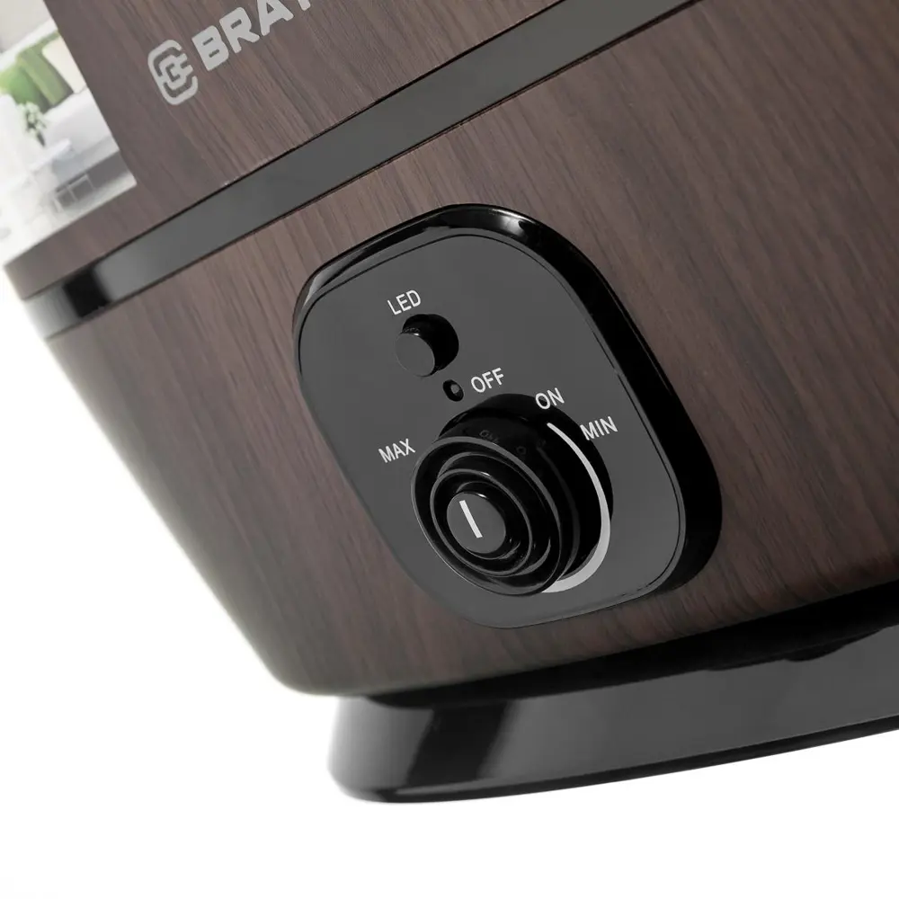 Фото 6 Увлажнитель воздуха ультразвуковой Brayer BR4916 цвет коричневый Фото 6 Увлажнитель воздуха ультразвуковой Brayer BR4916 цвет коричневый
