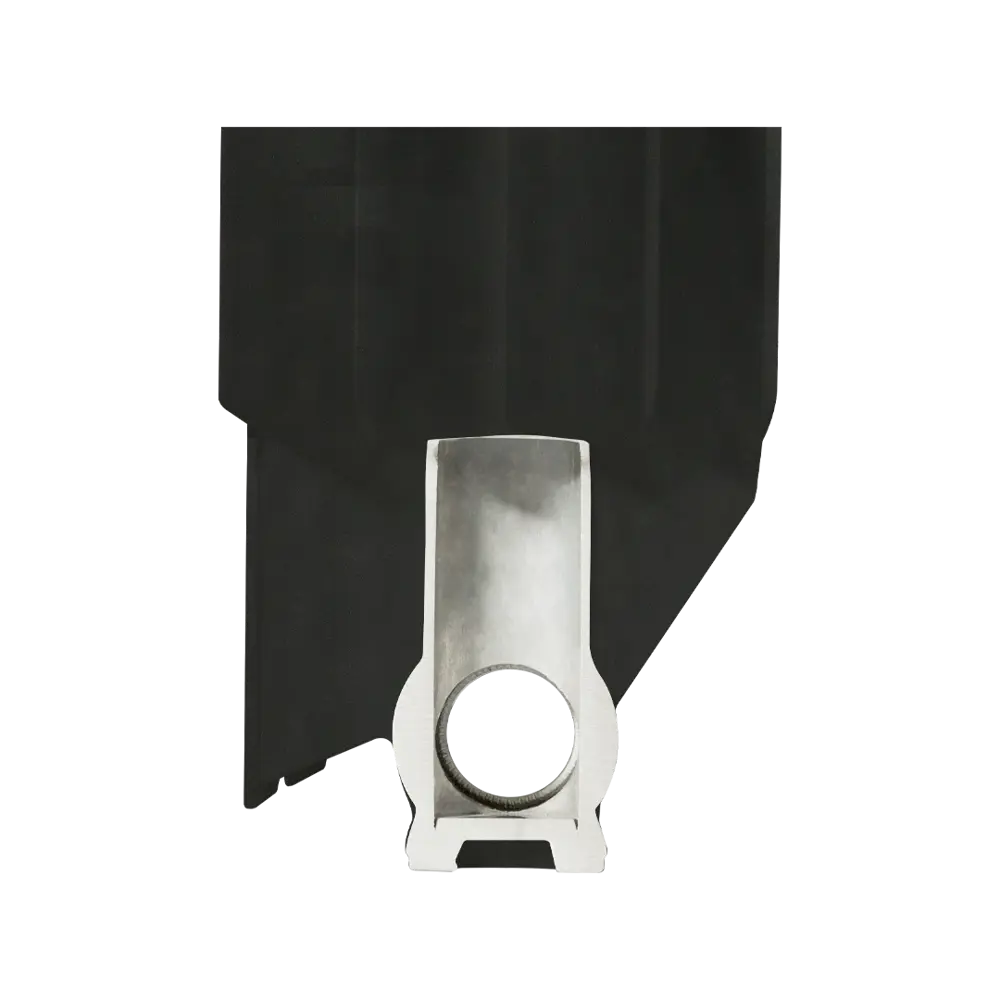 Фото Радиатор Fondital Aluminium 500 12 секций боковое подключение алюминий цвет черный black coffee текстурированный матовый Фото Радиатор Fondital Aluminium 500 12 секций боковое подключение алюминий цвет черный black coffee текстурированный матовый