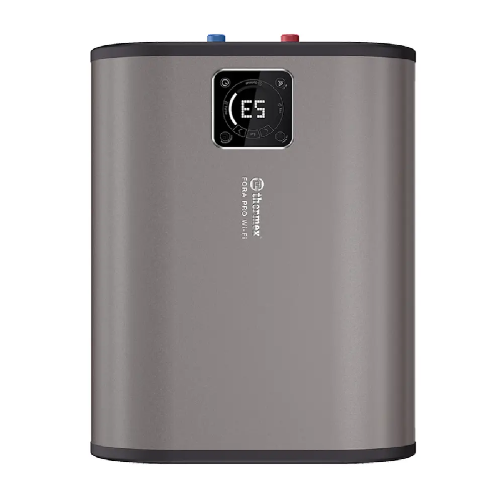 Фото Накопительный водонагреватель электрический 30 л Thermex Fora 30 (pro) Wi-Fi 2 кВт нержавеющая сталь мокрый ТЭН Фото Накопительный водонагреватель электрический 30 л Thermex Fora 30 (pro) Wi-Fi 2 кВт нержавеющая сталь мокрый ТЭН