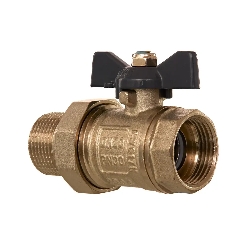 Фото Кран шаровый американка Aqualink 3/4" внутренний-наружный Фото Кран шаровый американка Aqualink 3/4" внутренний-наружный