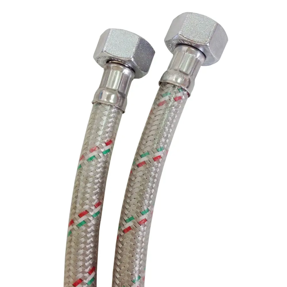 Фото 3 Гибкая подводка для воды Cotali 1/2" гайка-гайка 0.6 м COTCOVCH,г/г,0.6м Фото 3 Гибкая подводка для воды Cotali 1/2" гайка-гайка 0.6 м COTCOVCH,г/г,0.6м