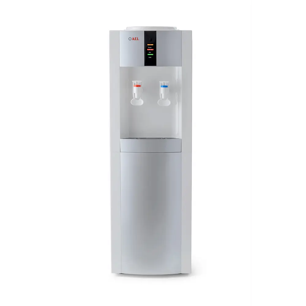 Фото 2 Кулер для воды LD-AEL-47c white/silver со шкафчиком Фото 2 Кулер для воды LD-AEL-47c white/silver со шкафчиком