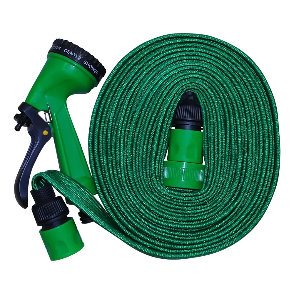 Фото Шланг садовый растягивающийся Park 1/2" HL157 с набором 4 предмета Фото Шланг садовый растягивающийся Park 1/2" HL157 с набором 4 предмета