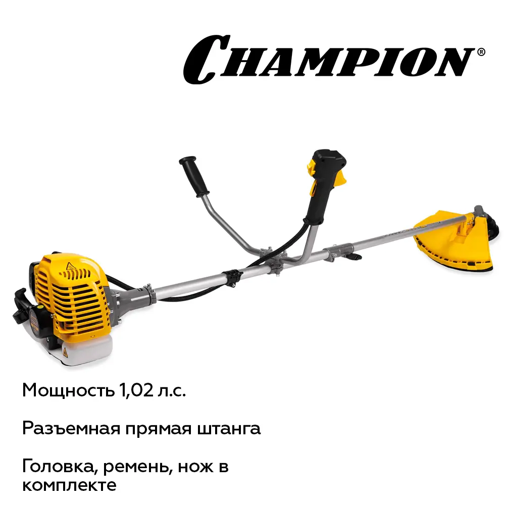 Фото 6 Триммер бензиновый Champion Т256-2 T256-2 0.95 л.с Фото 6 Триммер бензиновый Champion Т256-2 T256-2 0.95 л.с