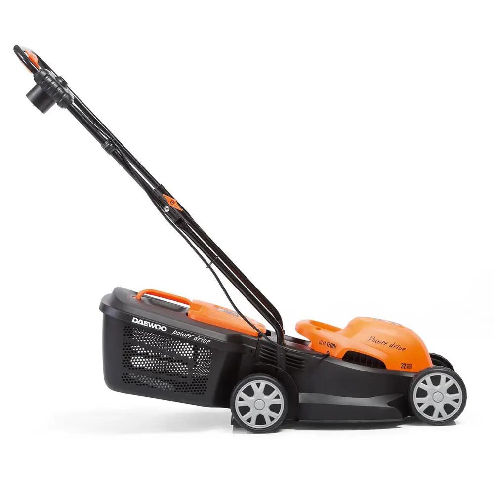 Фото 3 Газонокосилка электрическая Daewoo DLM 1200E 1200 Вт 32см Фото 3 Газонокосилка электрическая Daewoo DLM 1200E 1200 Вт 32см