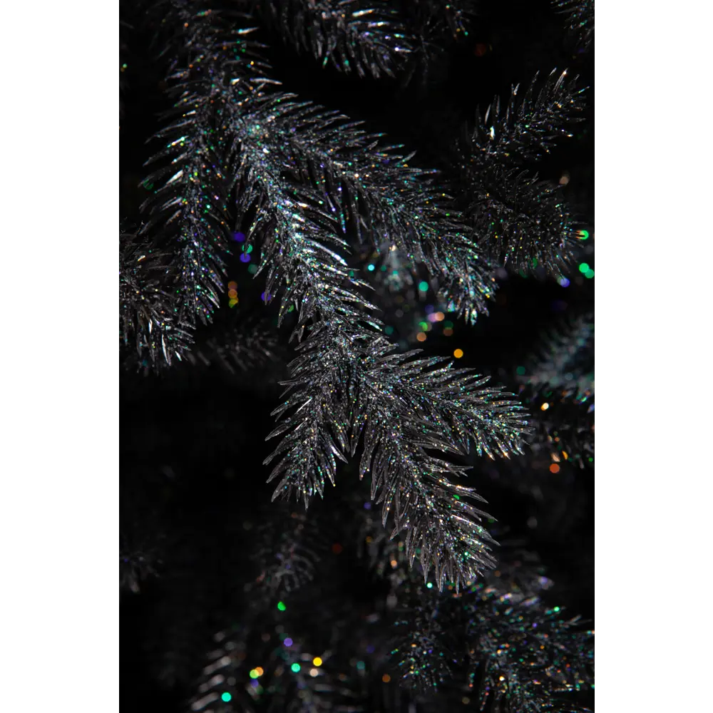 Фото 5 Ель новогодняя искусственная Crystal trees KP40210 Звездная россыпь заснеженная 215 см
