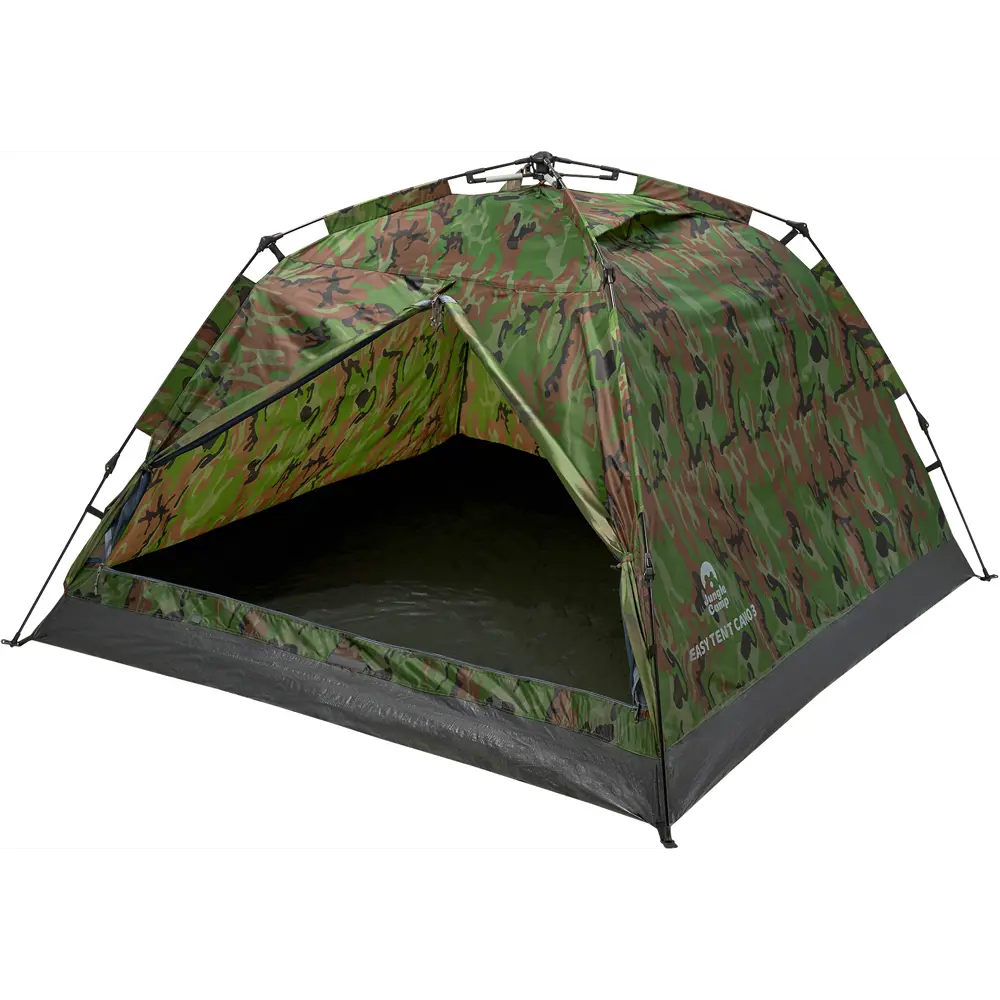 Фото 7 Палатка двухместная Jungle Camp 70863 Easy Tent Camo зеленый/серый Фото 7 Палатка двухместная Jungle Camp 70863 Easy Tent Camo зеленый/серый