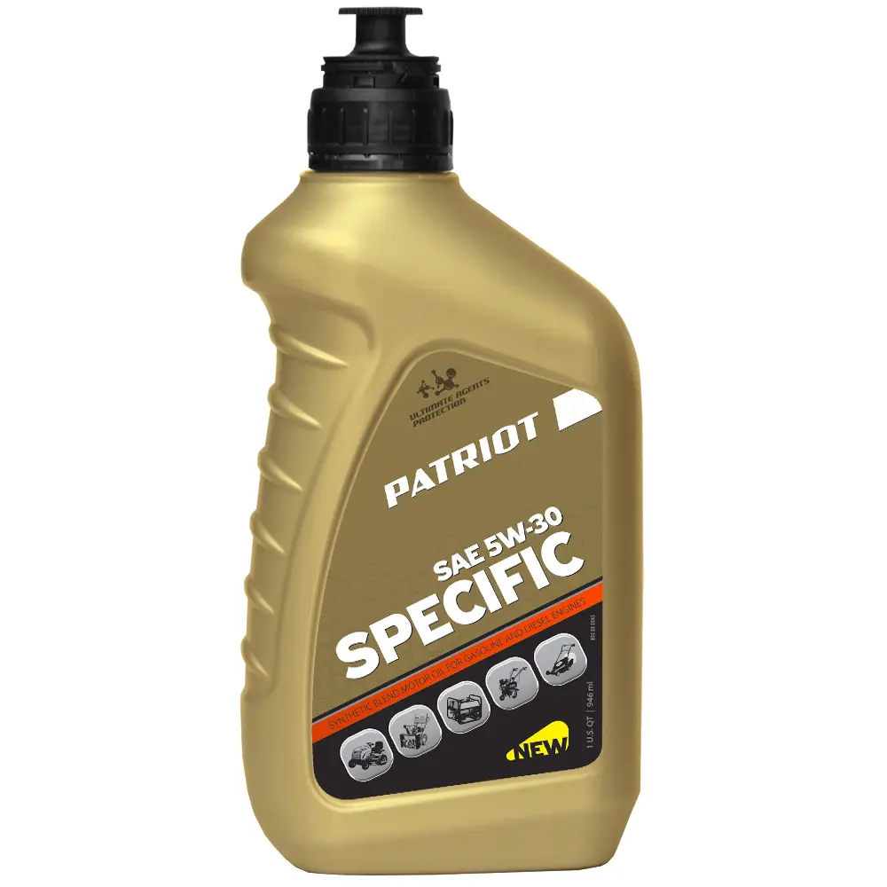 Фото Масло Patriot SPECIFIC HIGH-TECH 5W30 SJ/CF 0.946 л Фото Масло Patriot SPECIFIC HIGH-TECH 5W30 SJ/CF 0.946 л