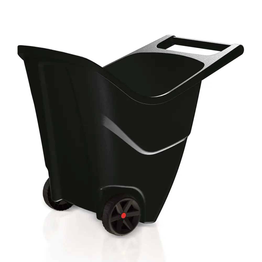 Фото Тележка садовая Prosperplast IWO85C-S411 Load & Go II черная 85 л Фото Тележка садовая Prosperplast IWO85C-S411 Load & Go II черная 85 л