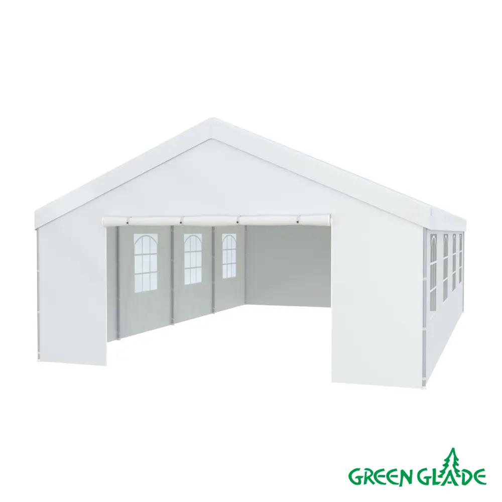 Фото Тент садовый Green Glade 3018(СР-018) 5x8x3.1м белый Фото Тент садовый Green Glade 3018(СР-018) 5x8x3.1м белый