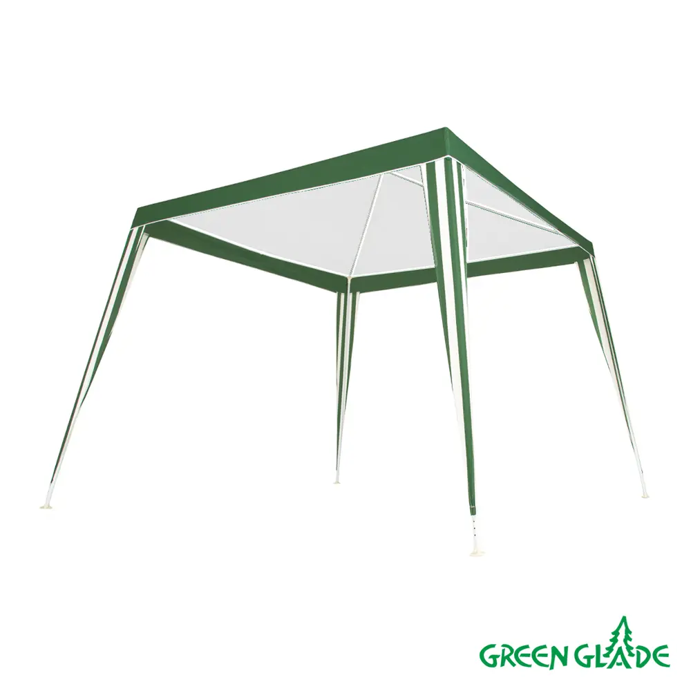 Фото 2 Тент садовый Green Glade 1017 2.4x2.4м/3x3 зеленый Фото 2 Тент садовый Green Glade 1017 2.4x2.4м/3x3 зеленый