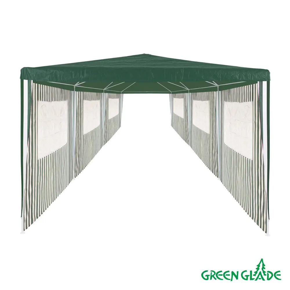 Фото 9 Тент садовый Green Glade 1070 9x3x2.5м зеленый Фото 9 Тент садовый Green Glade 1070 9x3x2.5м зеленый